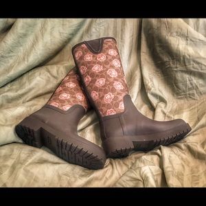 Coach rain boots